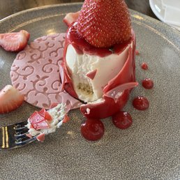 Strawberry cheesecake! Strawberry cheesecake!