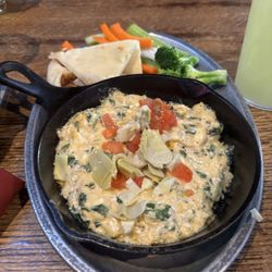 Chopper's Sports Grill - Artichoke dip