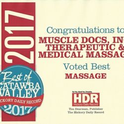 Muscle Docs Therapeutic & Medical Massage - Thanks for voting us best!