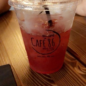 Cafe 86 - Hibiscuss Cooler (free with yelp check in) - Desserts Near Me - Las Vegas, Nevada