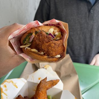 The Bird - Spicy Chicken sandwich - Chicken Shop Near Me - San Francisco, California The Bird - Spicy Chicken sandwich - Chicken Shop Near Me - San Francisco, California
