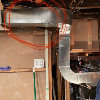 Vortex Cooling - Duct before TOO bulky, oversized & FAR away from wall - Heating & Air Conditioning/HVAC Near Me