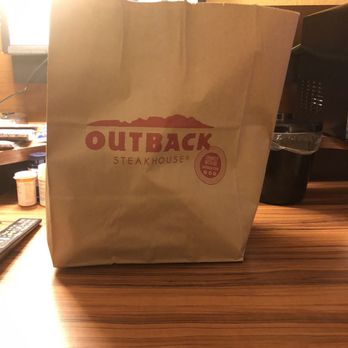 Outback Steakhouse - A bag of goodies - Steakhouses Near Me - North Little Rock, Arkansas