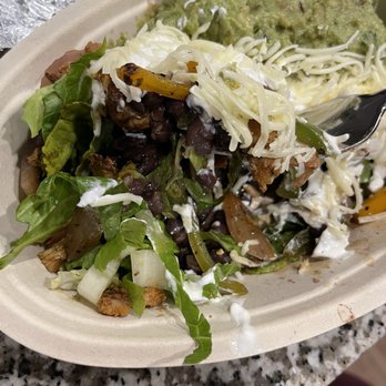 Chipotle Mexican Grill - Chicken bowl with imaginary rice - Fast Food Near Me - Leander, Texas Chipotle Mexican Grill - Chicken bowl with imaginary rice - Fast Food Near Me - Leander, Texas