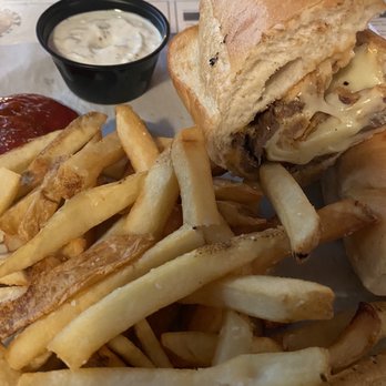 Copper Penny - Steak & Bacon Sandwich - American Near Me - Wilmington, North Carolina Copper Penny - Steak & Bacon Sandwich - American Near Me - Wilmington, North Carolina