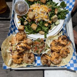 Shrimp tacos