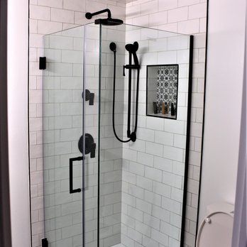 A Reyes Construction - a shower with a glass door - General Contractors Near Me A Reyes Construction - a shower with a glass door - General Contractors Near Me