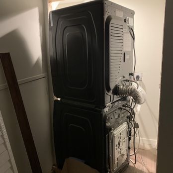 GMBC Construction - Washer and dryer walked out of closet on the first use due to improper installation and damaged unit and floor - General Contractors Near Me - Hayward, California