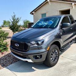 Shaded Knight Window Tinting - 2020 Ford Ranger