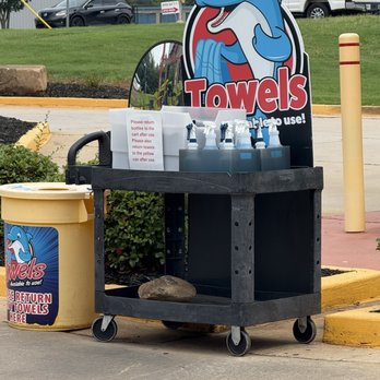 Clean 360 Express Car Wash - Free towel station. - Car Wash Near Me - McDonough, Georgia Clean 360 Express Car Wash - Free towel station. - Car Wash Near Me - McDonough, Georgia