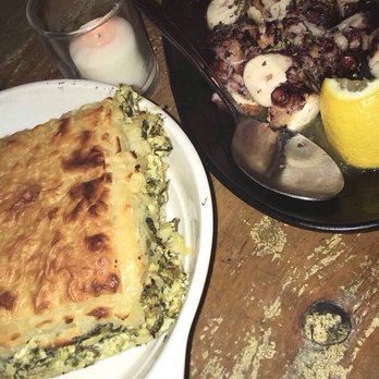 Kiki's - Spanakopita and awe-dazzling octopus. - Greek Near Me - New York, New York Kiki's - Spanakopita and awe-dazzling octopus. - Greek Near Me - New York, New York