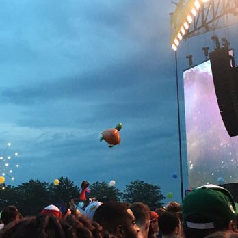 Osheaga - Random turtle Balloon - Festivals Near Me - Montreal, Quebec