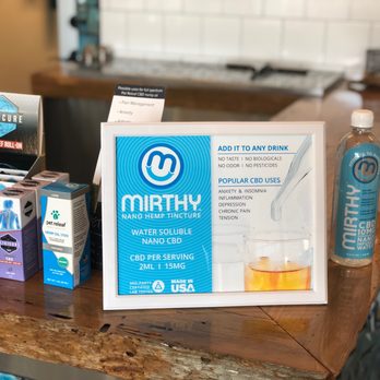 Citizen Water Company - Mirthy Nano Soluble CBD. No Odor, No Taste, No Biologicals. - Specialty Food Near Me - Costa Mesa, California