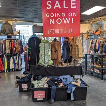 Uptown Cheapskate - Had a 60% off sale off items in bins and 10% off whole store today. Didn't find any winners for myself in the bins but it's a cool sale! - Women's Clothing Near Me - Torrance, California Uptown Cheapskate - Had a 60% off sale off items in bins and 10% off whole store today. Didn't find any winners for myself in the bins but it's a cool sale! - Women's Clothing Near Me - Torrance, California