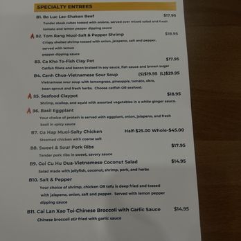 Saigon Quan - Menu - Chinese Near Me - Austin, Texas