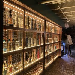 The Dirty Bird of Paradise - Their tequila display
