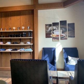 Caffè - Little sitting area and merch - Coffee & Tea Near Me - Santa Barbara, California