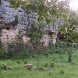 Guadalupe River RV Park and Campgrounds - One of the summer views from Mesa tent sites and hiking.