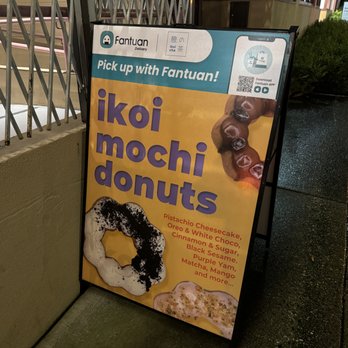 Ikoi Mochi Donut - Sandwich board outside~ - Bubble Tea Near Me - Vancouver, British Columbia Ikoi Mochi Donut - Sandwich board outside~ - Bubble Tea Near Me - Vancouver, British Columbia