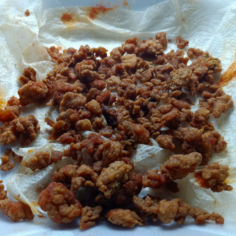 Klein Seafood - Close up of crumbs from fried oysters - Seafood Markets Near Me - Akron, Ohio