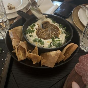 Hayrik Restaurant - Yogurt dip with nuts - Modern European Near Me - Glendale, California