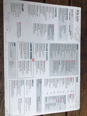 Menu photo 8 Bella Italia London, XGL Menu photo 8 Bella Italia London, XGL