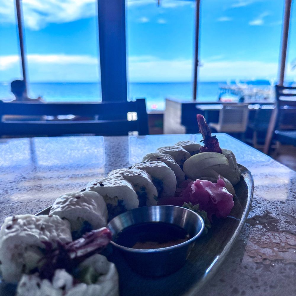 Beach House - Coconut shrimp roll - requested without jalapeños - Bars Near Me - Pompano Beach, Florida Beach House - Coconut shrimp roll - requested without jalapeños - Bars Near Me - Pompano Beach, Florida