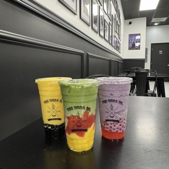The Boba Co - Mango slush with boba, blueberry slush with popping boba, strawberry macha latte with egg pudding - Bubble Tea Near Me - San Marcos, California The Boba Co - Mango slush with boba, blueberry slush with popping boba, strawberry macha latte with egg pudding - Bubble Tea Near Me - San Marcos, California