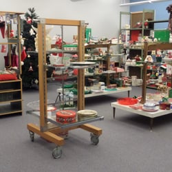 Blessingdales Thrift Shop - They have a Christmas room that is stocked YEAR ROUND! :D