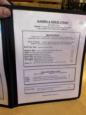 Menu photo 4 Blue Coyote Bar and Grill Truckee, CA Menu photo 4 Blue Coyote Bar and Grill Truckee, CA
