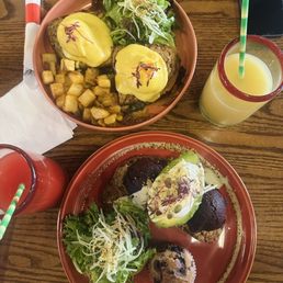 Eggs Benedict andAvocado, #17. Avocado & Beet Hummus Toast Eggs Benedict andAvocado, #17. Avocado & Beet Hummus Toast