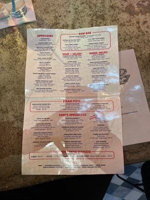 Menu photo 5 O Bar Charleston, SC
