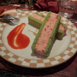 Grill Courtepaille - Je vais tester le "gourmand". C'est une nouveauté fruits rouges, pistaches et amandes