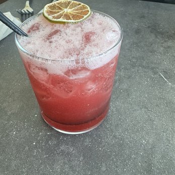 James Provisions - Hibiscus margarita - Salad Near Me - Hurst, Texas