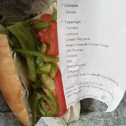 Publix Super Markets - My sub barely had anything I asked for :( I ordered online because if I stood in that line it would take my entire break.