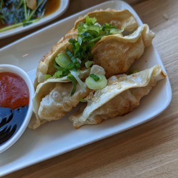 dan modern chinese - Pork & Shrimp Dumplings - Chinese Near Me - Manhattan Beach, California