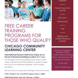 Chicago Community Learning Center - Free Training Programs