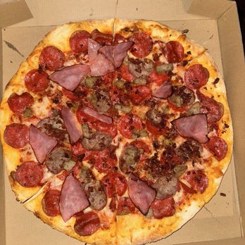Pizza Provisions - Medium MEAT LOVERS PIZZA - Pizza Near Me - Lillington, North Carolina Pizza Provisions - Medium MEAT LOVERS PIZZA - Pizza Near Me - Lillington, North Carolina