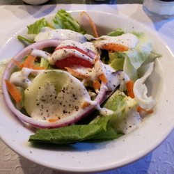 JC Tin Cup Grill - Simple and fresh Side Salad.