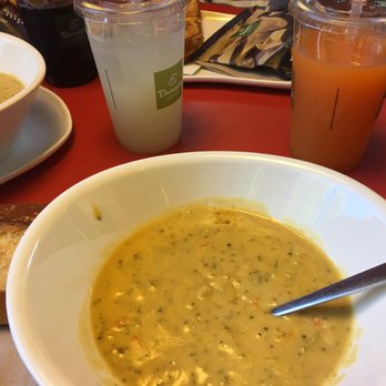 Panera Bread - Cheddar broccoli soup !!! - Sandwiches Near Me - Davis, California