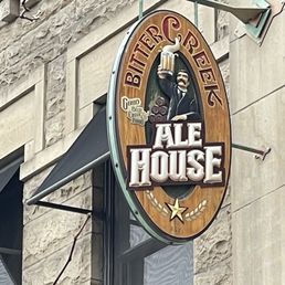 Exterior outside entrance of Bittercreek Alehouse - Street view - Boise, Idaho Exterior outside entrance of Bittercreek Alehouse - Street view - Boise, Idaho