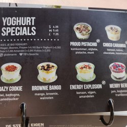 Yoghurt Barn - Yogurt specials