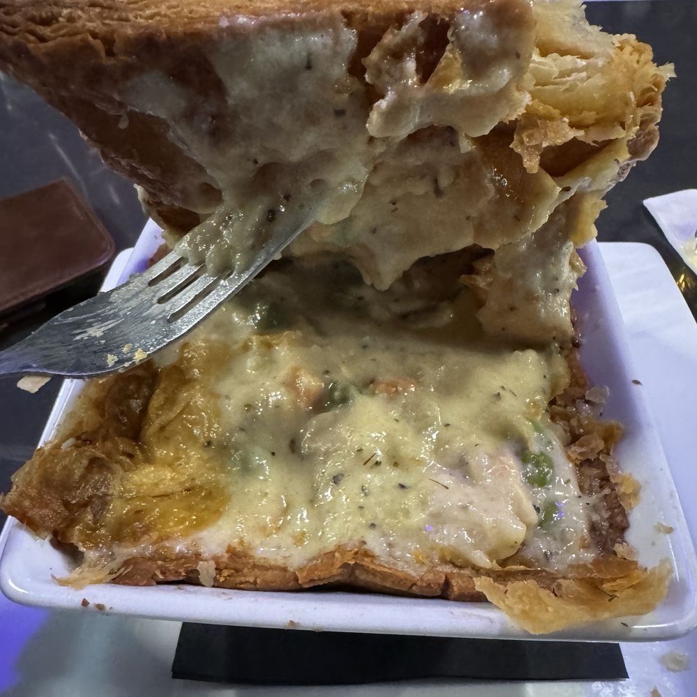 Chicken pot pie. Chicken pot pie.