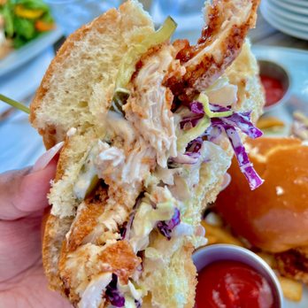 Lighthouse - Crispy Chicken Sandwich - Breakfast & Brunch Near Me - Newport Beach, California
