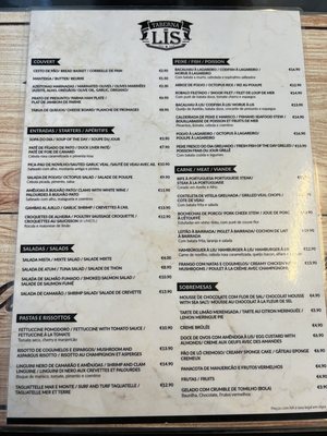 Menu photo 4 Taberna do Lis Lisbon, 11