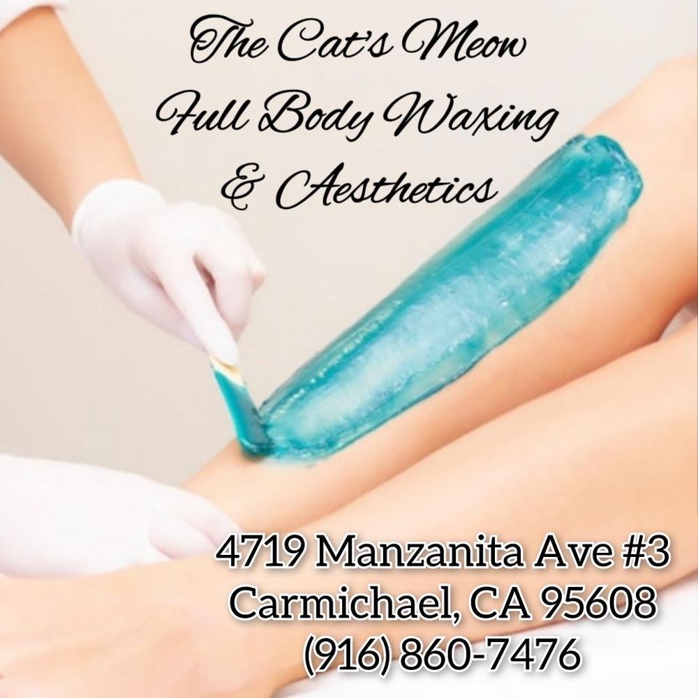 The Cat's Meow Full Body Waxing & Aesthetics Logo