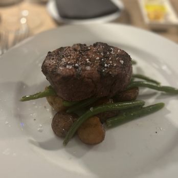 Tide Room - 8oz Filet mignon served with green beans and Yukon gold potatoes - Cocktail Bars Near Me - Ocean City, Maryland Tide Room - 8oz Filet mignon served with green beans and Yukon gold potatoes - Cocktail Bars Near Me - Ocean City, Maryland
