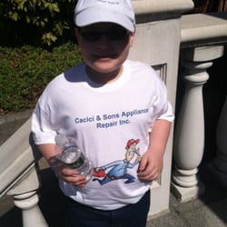 Cacici & Sons - Ready for work with dad.