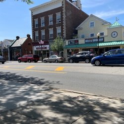 Millburn Deli - Front of the store from across the street.