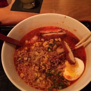 RAMEN-SAN - Kimchi & Fried Chicken Ramen with Molten Egg - Ramen Near Me - Chicago, Illinois